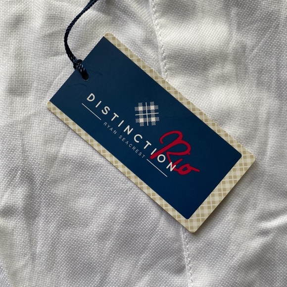 New Distinction Rio Ryan Seacrest Button Up Shirt White Men s size XXL - Picture 3 of 6